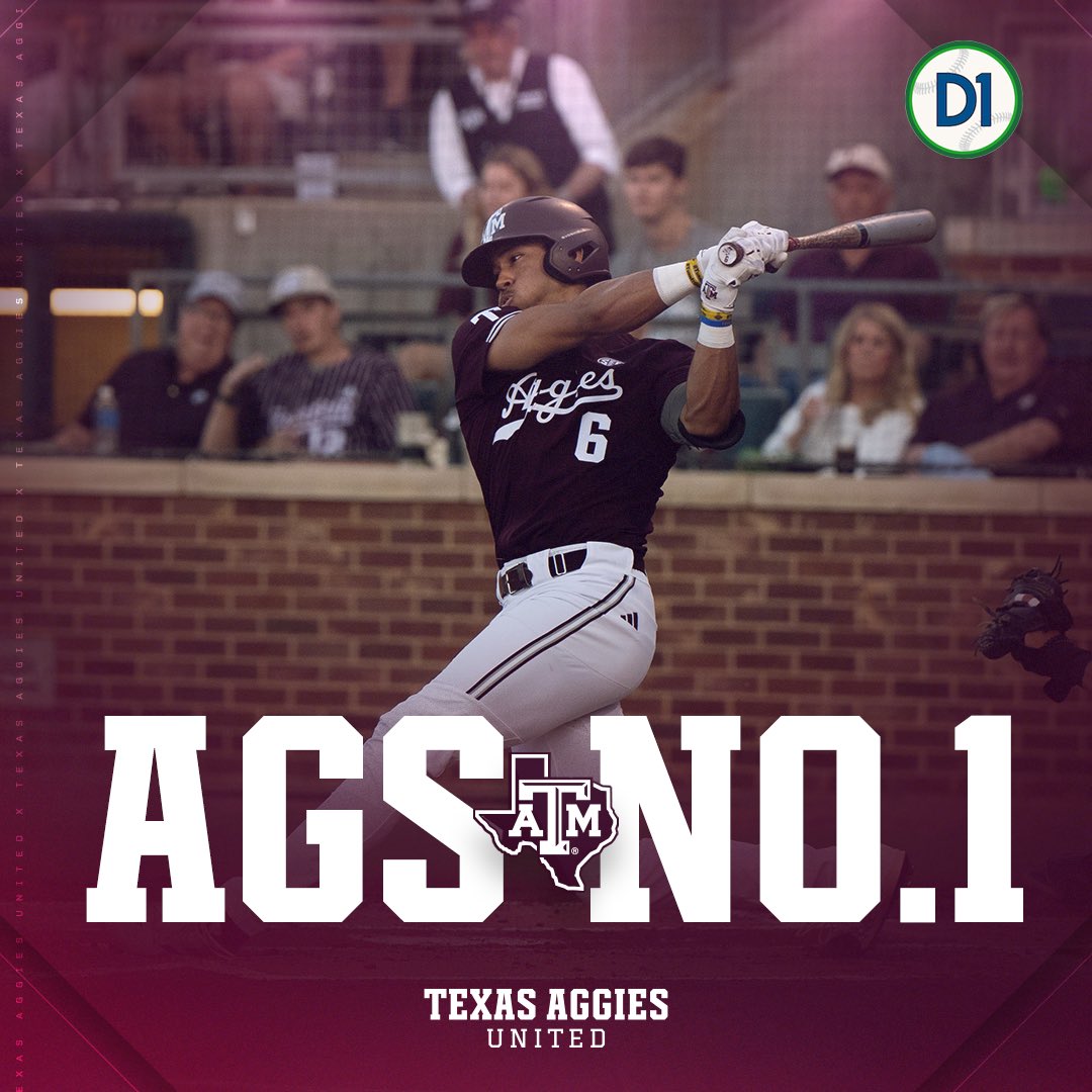 🆕 No. 1 in Town!! Support more star Aggie baseball players by visiting 🔗 texasaggiesunited.com