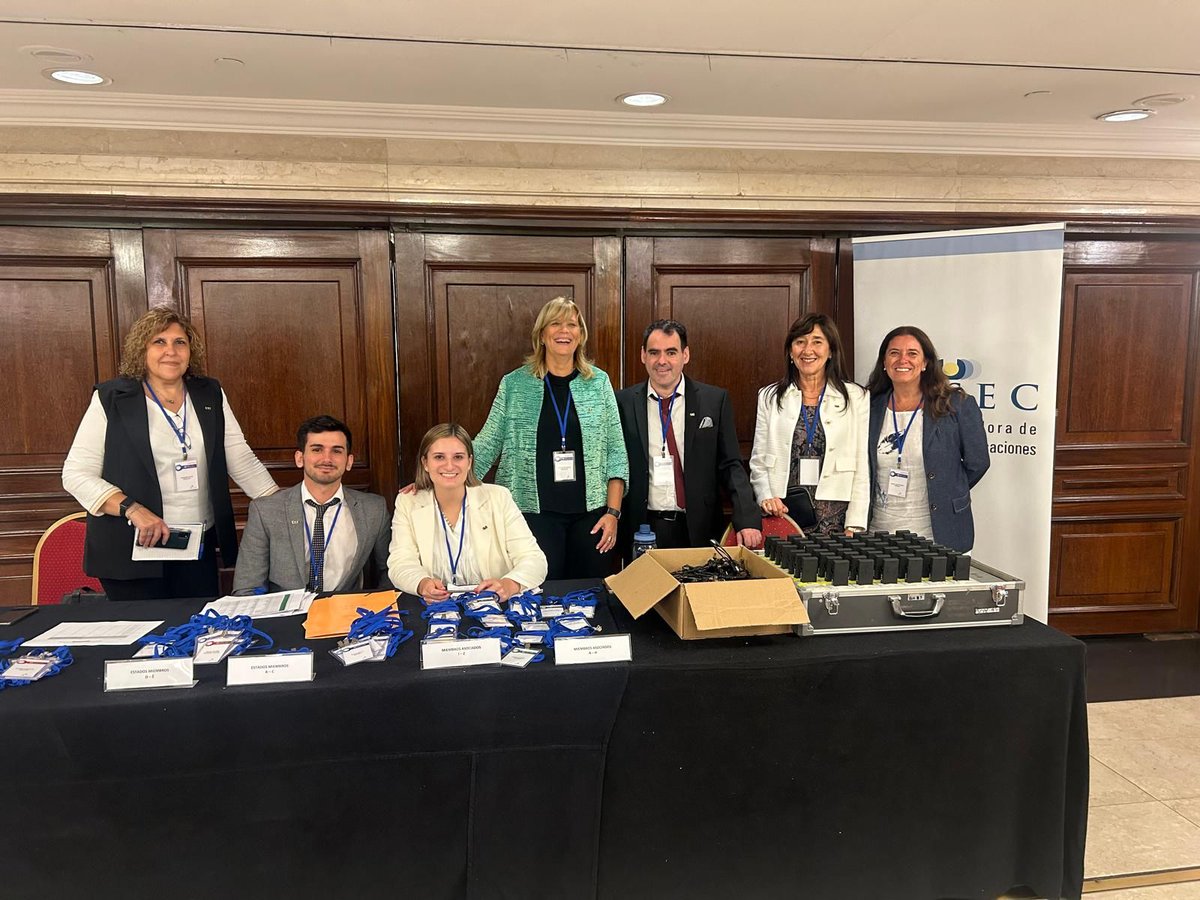 Apertura de la celebración de la Reunión del CCPII: Radiocomunicaciones,  <a href="/OEA_CITEL/">Comisión Interamericana de Telecomunicaciones</a>. Por 1era vez se celebra en nuestro país. Muy agradecidos con todos quienes ayudaron para hacerlo posible. Es fundamental la regulación estable, predecible, así como la coordinación y cooperación