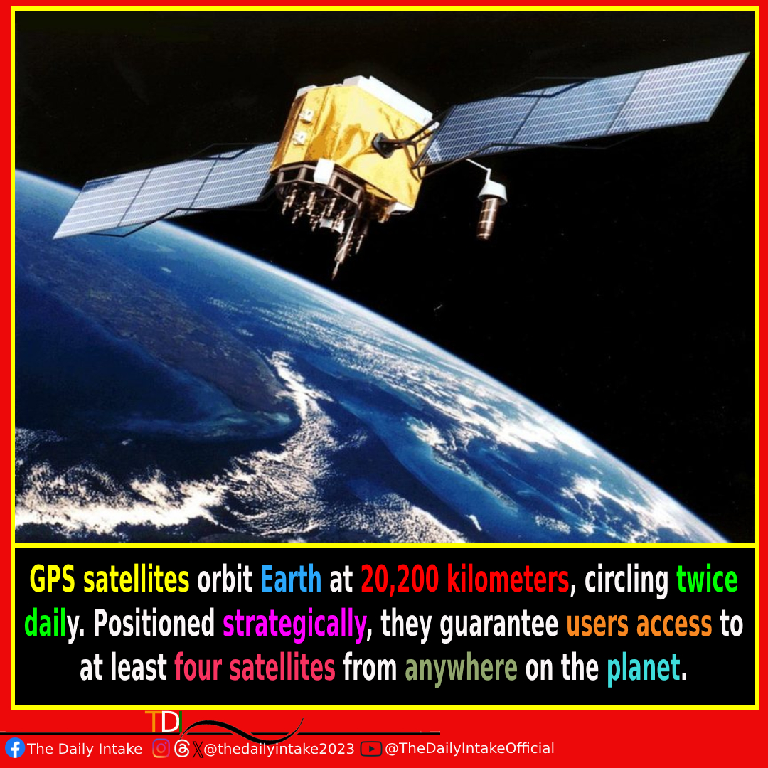 Reach New Heights with GPS Satellites 🛰️ #NavigateTheWorld #GlobalPositioning #SatelliteRevolution #NavigateWithPrecision #GlobalConnectivity #SatelliteTech #TheDailyIntake