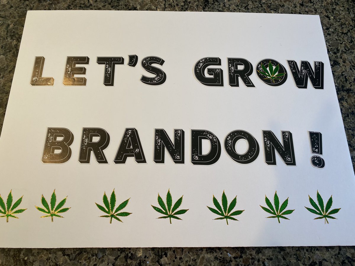 @LennyLLM Leonard, I finally broke down and made a new two-sided sign. (The old one was pretty beat up).