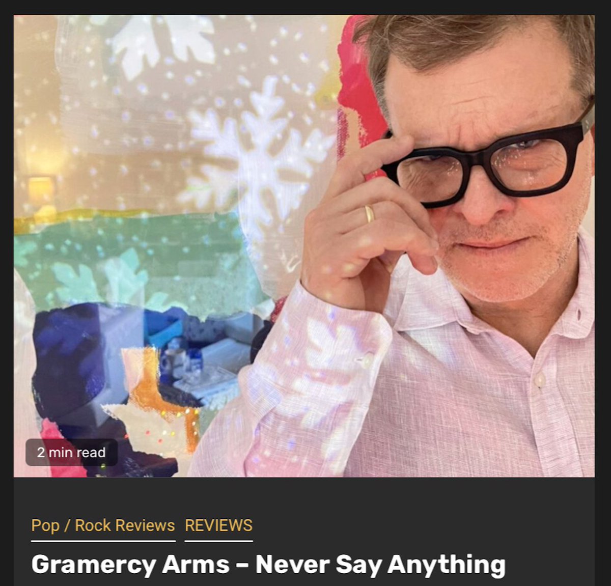 Thanks so much #SkylightWebzine @BillyYfantis for such a cool review of @GramercyArms' latest music ~ skylight.gr/index.php/2024… @musicblogrt @_TeamBlogger @itheretweeter1 @musiccitymemo via @ShamelessPR_

New 'The Making Of The Making Of' album available at gramercyarms1.bandcamp.com