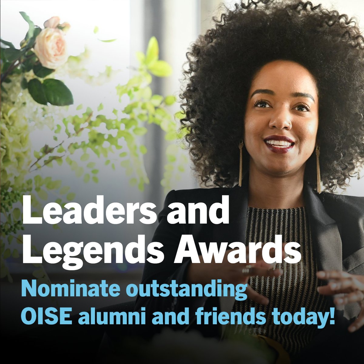 Know someone shaping the future of education? It's time to celebrate their impact! The Leaders and Legends Awards by OISE are back — nominate outstanding alumni and friends by May 8. 🏆 bit.ly/3vRZpcG