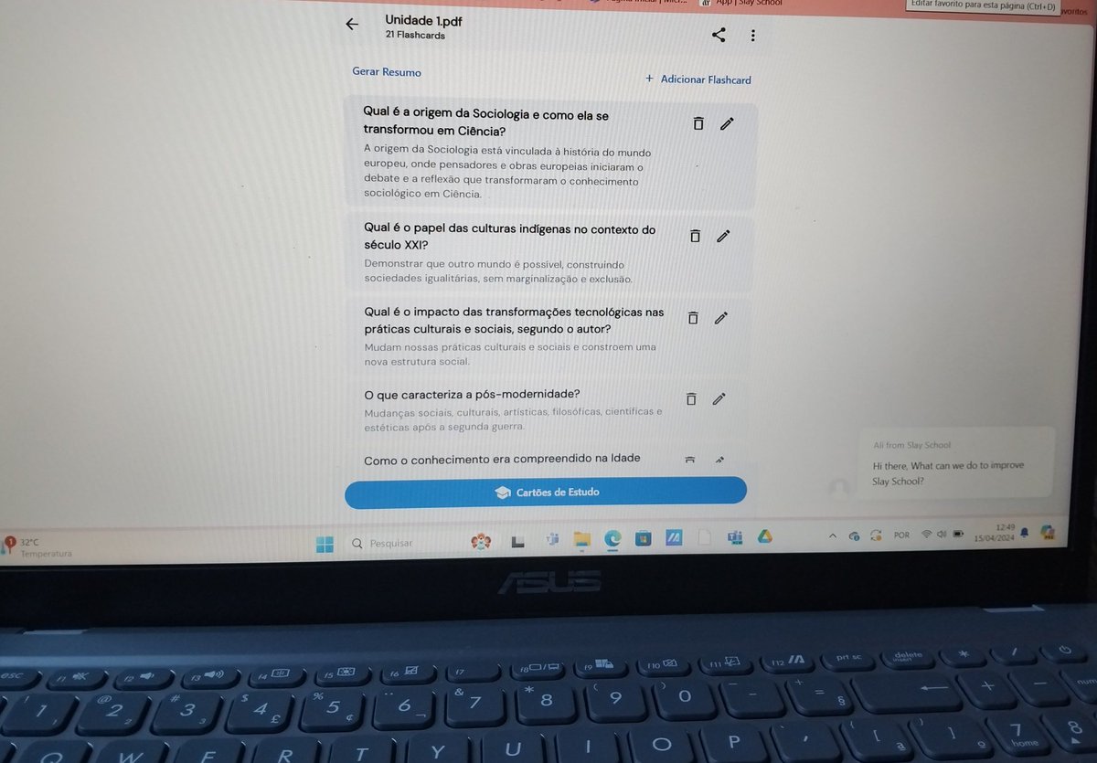 envystudy's tweet image. gente, vcs ja viram esse site? que faz flashcards instantaneamente a partir do pdf que vc mandar? ele é incrível eu ameiii