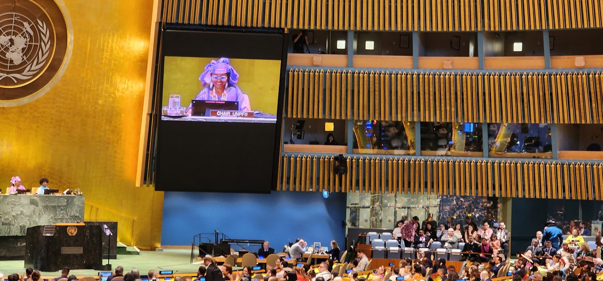 We congratulate Ms. Hindou Ibrahim for being elected the Chairperson of PFII On the 23rd Session with theme, enhancing Indigenous Peoples’ right to self-determination in the context of the UDRIP: emphasizing the voices of indigenous Youths @OgiekPeoples @ILCAfrique @fsc_if @ajws