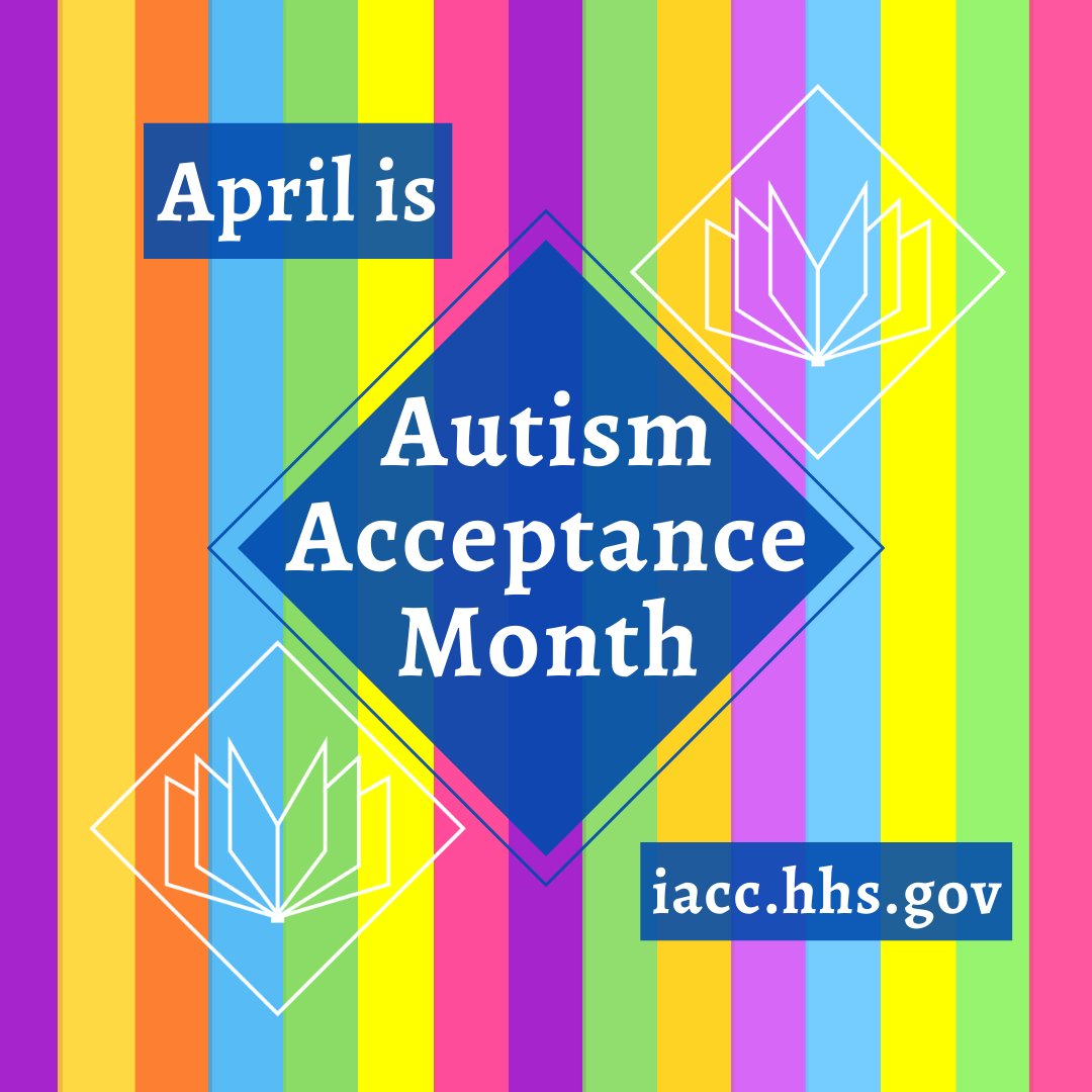 stmlearning's tweet image. April is Autism Acceptance Month! Every year the @AutismSociety continues their Celebrate Differences campaign to raise awareness and acceptance for those with Autism Spectrum Disorder. In addition, @HHSGov provides resources to learn more and celebrate. #AutismAcceptance