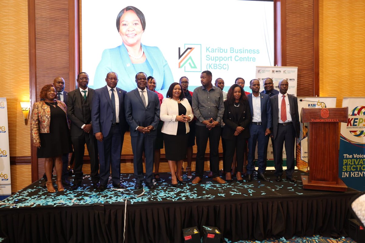 The Karibu Business Support Centre is NOW OPEN! In support, @kirdi_kenya will host KBSC in our Kisumu offices. Visit the KBSC at the Ministry headquarters on the 16th Floor of the NSSF Kenya Building, or the online portal at karibubusiness.go.ke