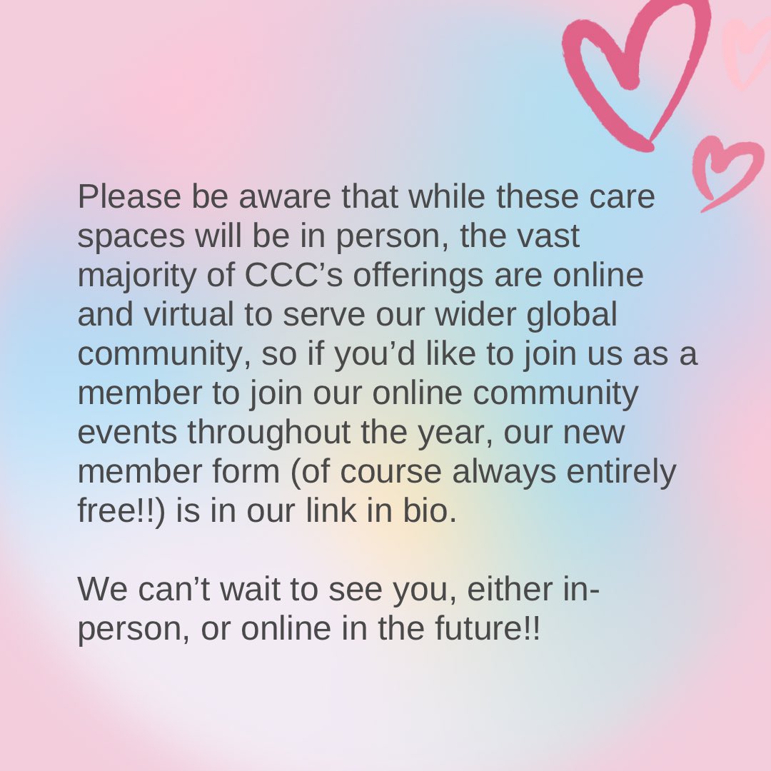 Will you be at the #ECOSOCYouthForum?

If so, join us & let’s talk about community care, radical love & prioritising joy while destigmatising mental health and mental illness of youth activists, by youth activists! 

See you there!

(Read below for more info!)