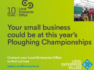 Interested in showcasing your brand at the @NPAIE Ploughing Championships ? Send your Expressions of Interest for the #LocalEnterprise Village now! Submit via this link submit.link/2Ae Have a query? Send it to lmeredith@laoiscoco.ie or call our team at 057 8664133.