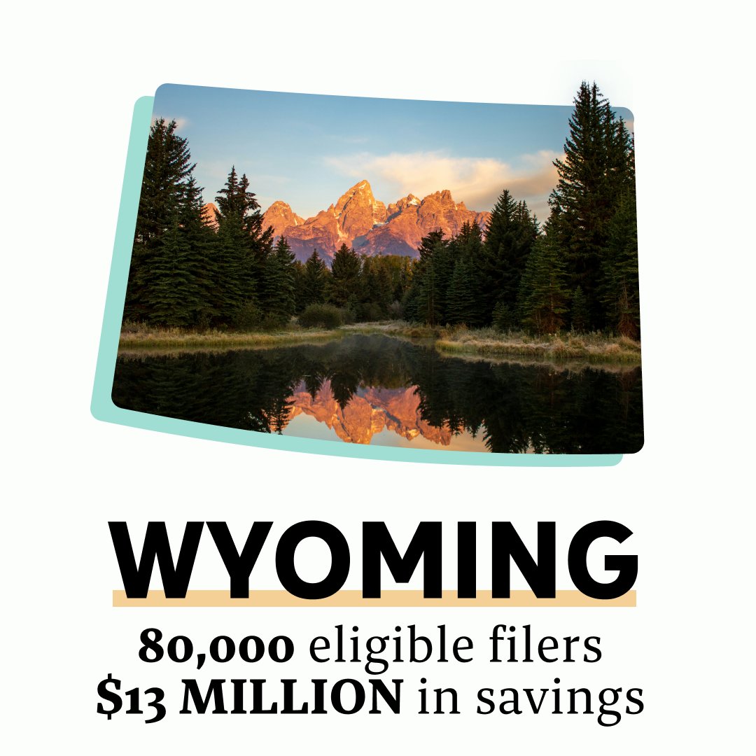 WYOMING → Share the good news, see if you qualify, and start filing now: betterirs.us