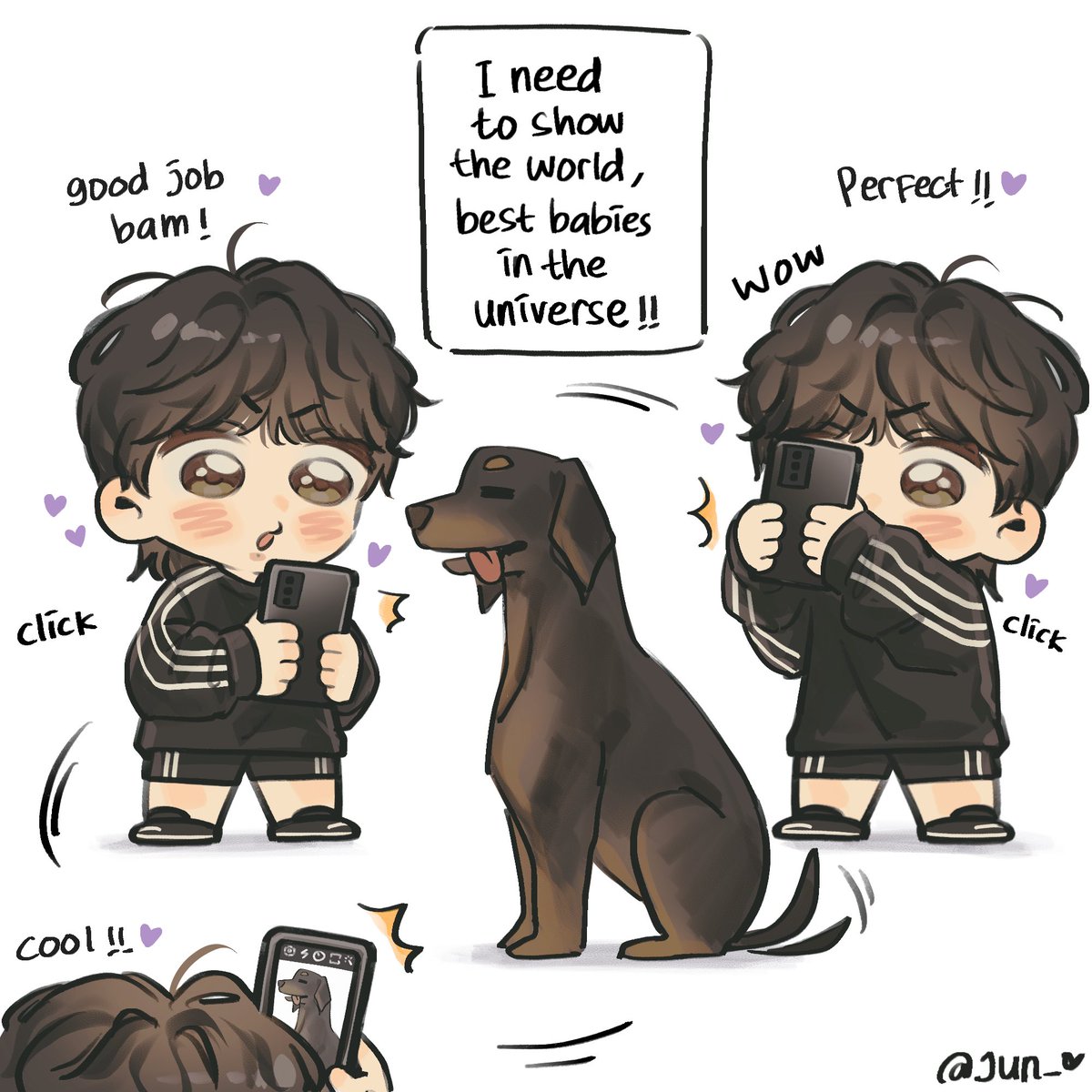 bam's supportive dad~ (✿˵•́ ᴗ •̀˵)♡
