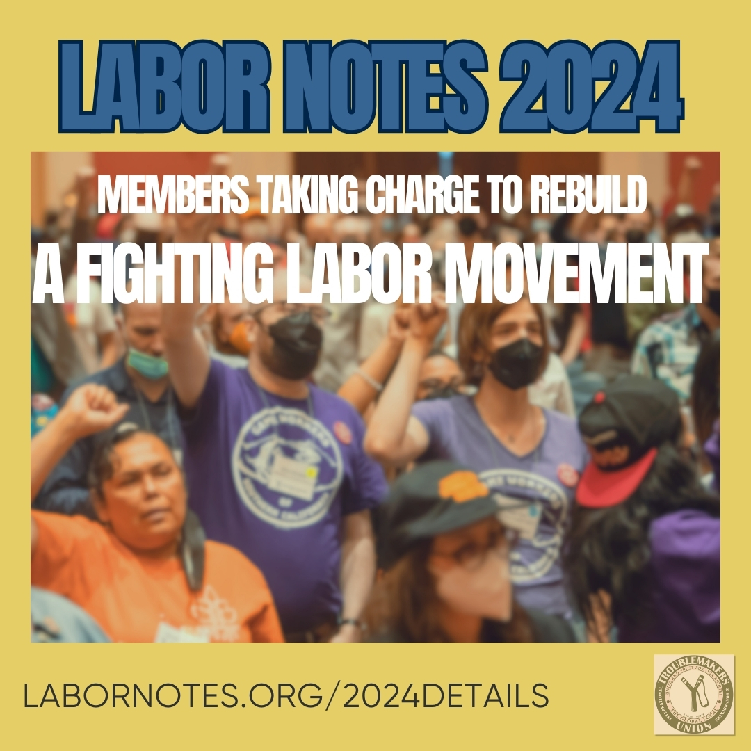 The Labor Notes 2024 Conference kicks off this week as a monumental vote gets underway at Volkswagen in Tennessee. Revisit the stories shaping the moment — many feature workers joining us in Chicago to share how they're bargaining, building power &amp; transforming their unions 1/10
