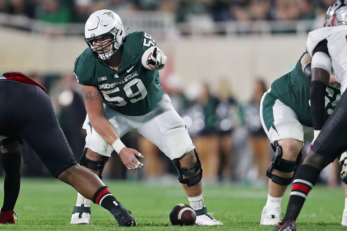In a letter from Dr Bob Anderson, NFL teams were informed that @MSU_Football OC Nick Samac is doing “extremely well” and progress been “quite remarkable” from December surgery Anticipates Samac being fully cleared by May 15 Big update for Samac, likely Day 3 pick, and NFL clubs