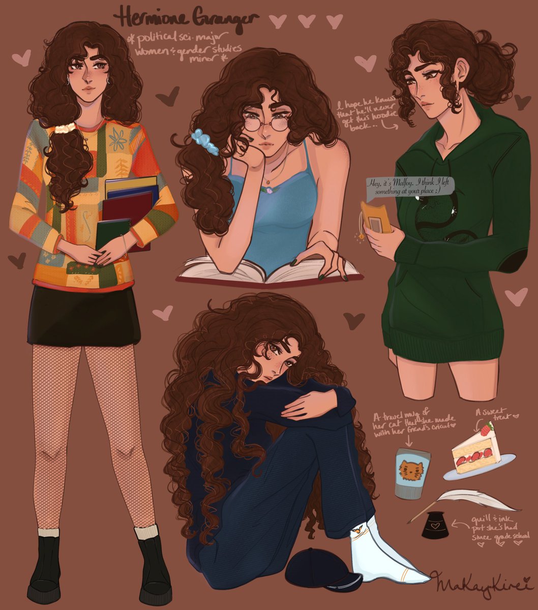 •♥️•
“Hard to hold this fire inside me…” 🔥
•
A HP college AU starting with Hermione (the love of my life)! Let me know if you wanna see more of this!! 💕
•
🏷️
•
#hermionegranger #hermione #hermionegrangerfanart #fanart #collegeau #au #harrypotterau #hpfanart