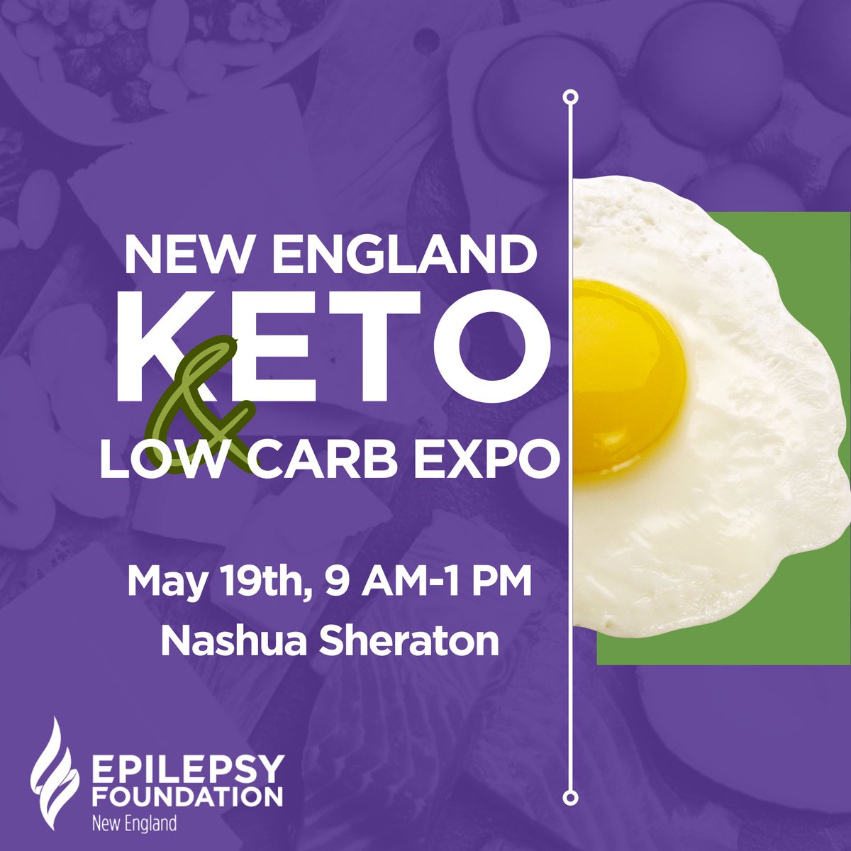 DYK? April is #NationalBrunchMonth, which is the ideal opportunity to explore some #keto options. Get started by joining us at the New England Keto & Low Carb Expo and discover how these diets benefit those living with #epilepsy.

Register today: bit.ly/4cLjTEv 💜
