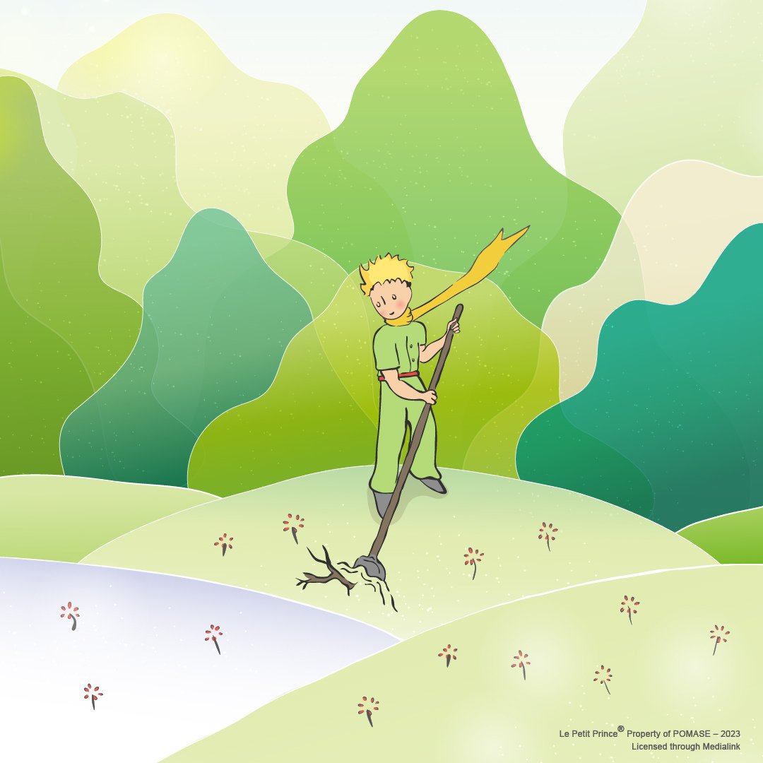 🌍🌿𝗛𝗮𝗽𝗽𝘆 𝗘𝗮𝗿𝘁𝗵 𝗗𝗮𝘆 🌿🌍 As a pioneer in environmental protection and a player in tomorrow's world, The Little Prince invites us to be aware of our responsibilities. 🌲 The Little Prince teaches us to observe, to be amazed, and to pass on. To act!