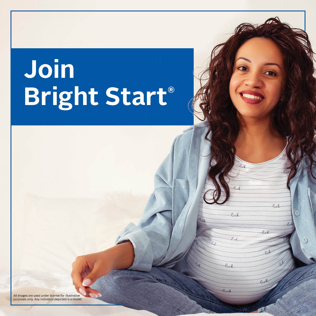Moms need support during and after pregnancy. Bright Start helps you have a safe pregnancy and a healthy baby. Learn more about our Bright Start program: careforla.com/brightstart