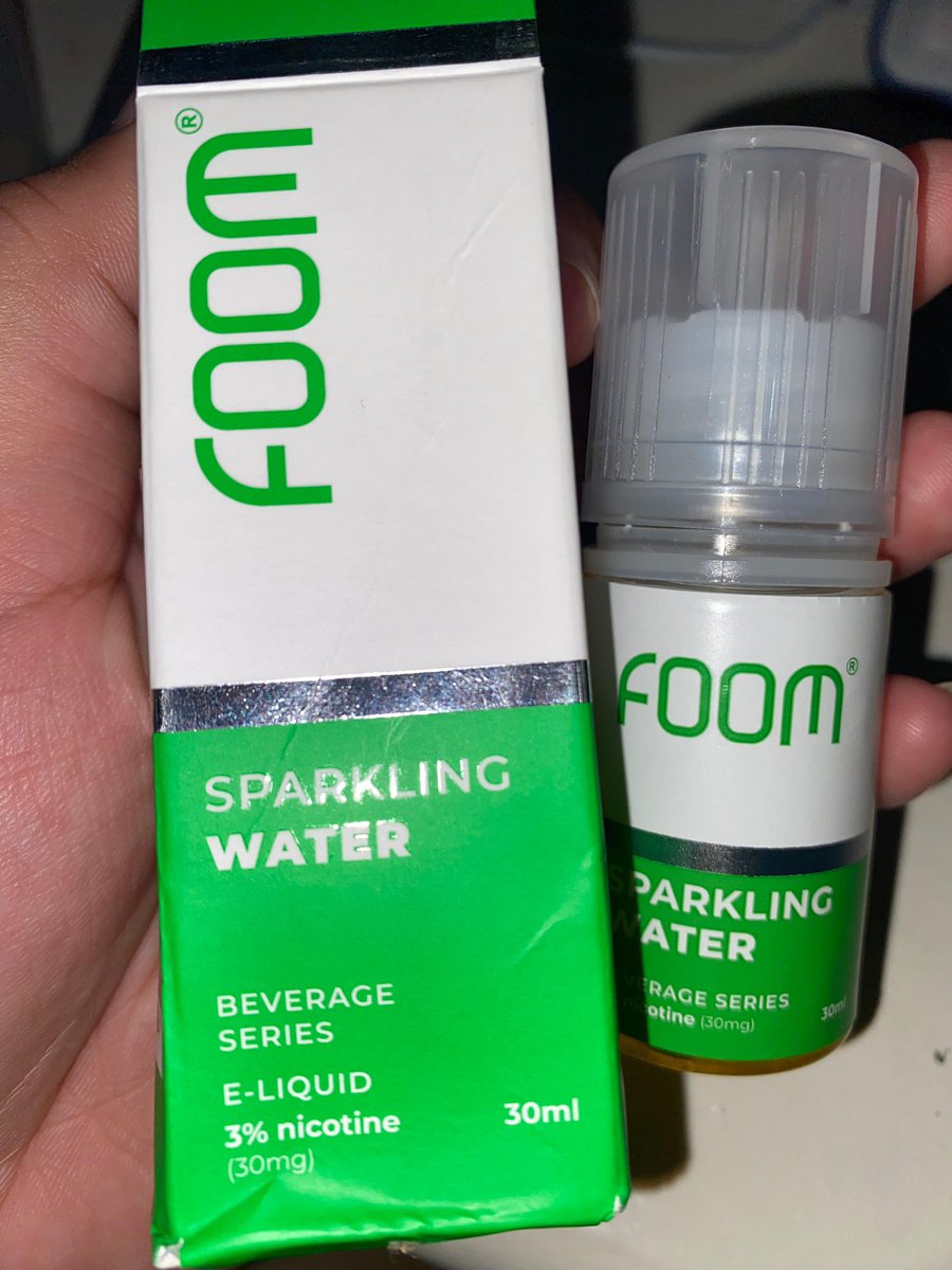 wts liquid foom sparkling water punya temenku 30ml 95k (95% cuma dipake sekali) dom bekasi bs nego bs shopee