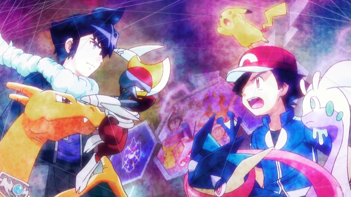 Which battles of whole #anipoke series are intense 🔥according to you? #アニポケ #Pokemon