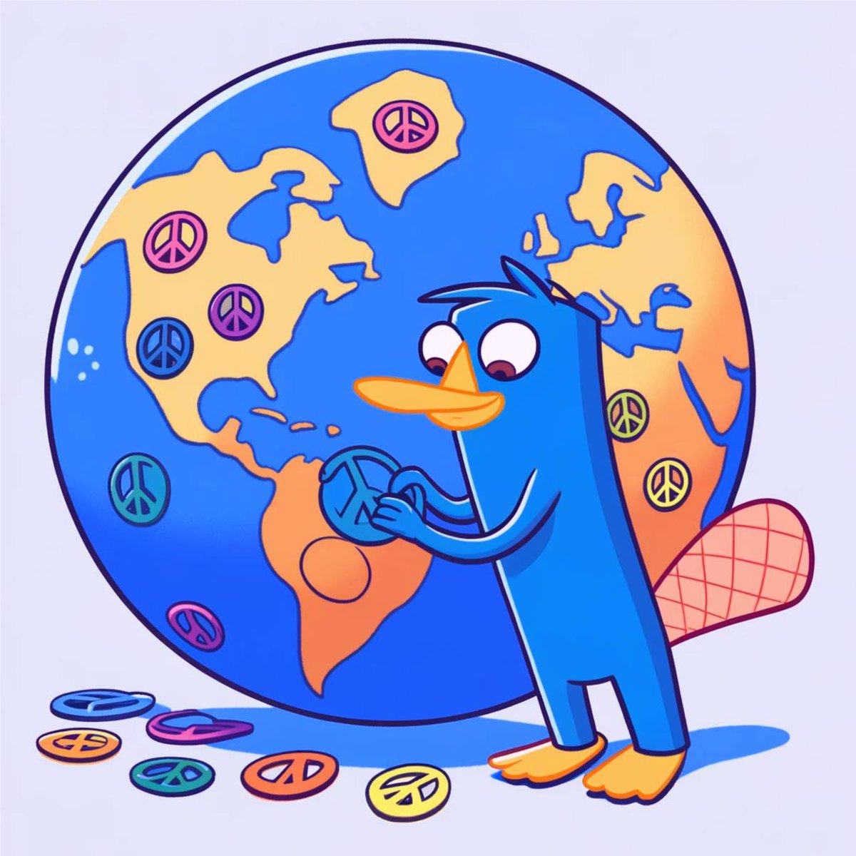 Peace, love and $PLATZY.

The world is ours.