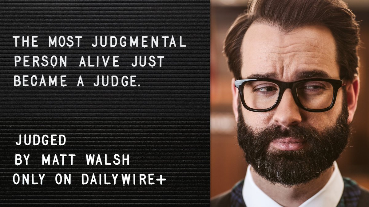 Pleading only makes him more annoyed. Join DailyWire+ and stream 'JUDGED by Matt Walsh' now! Don't forget to use code JUDGED for 35% off your annual membership: bit.ly/4aU0xeW