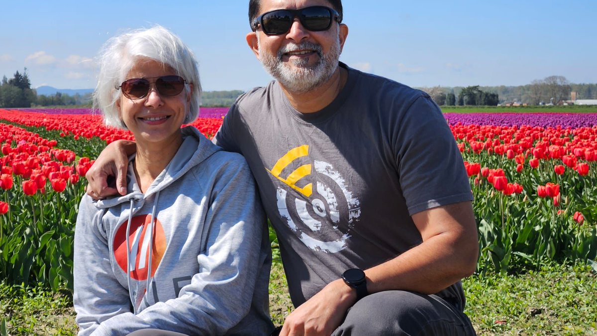 First stop: Tulip Town, Washington! Vibrant fields are just the beginning of this innovation journey. 🌷🚗 #ScaleComputing #Platform2024 #TechRoadTrip