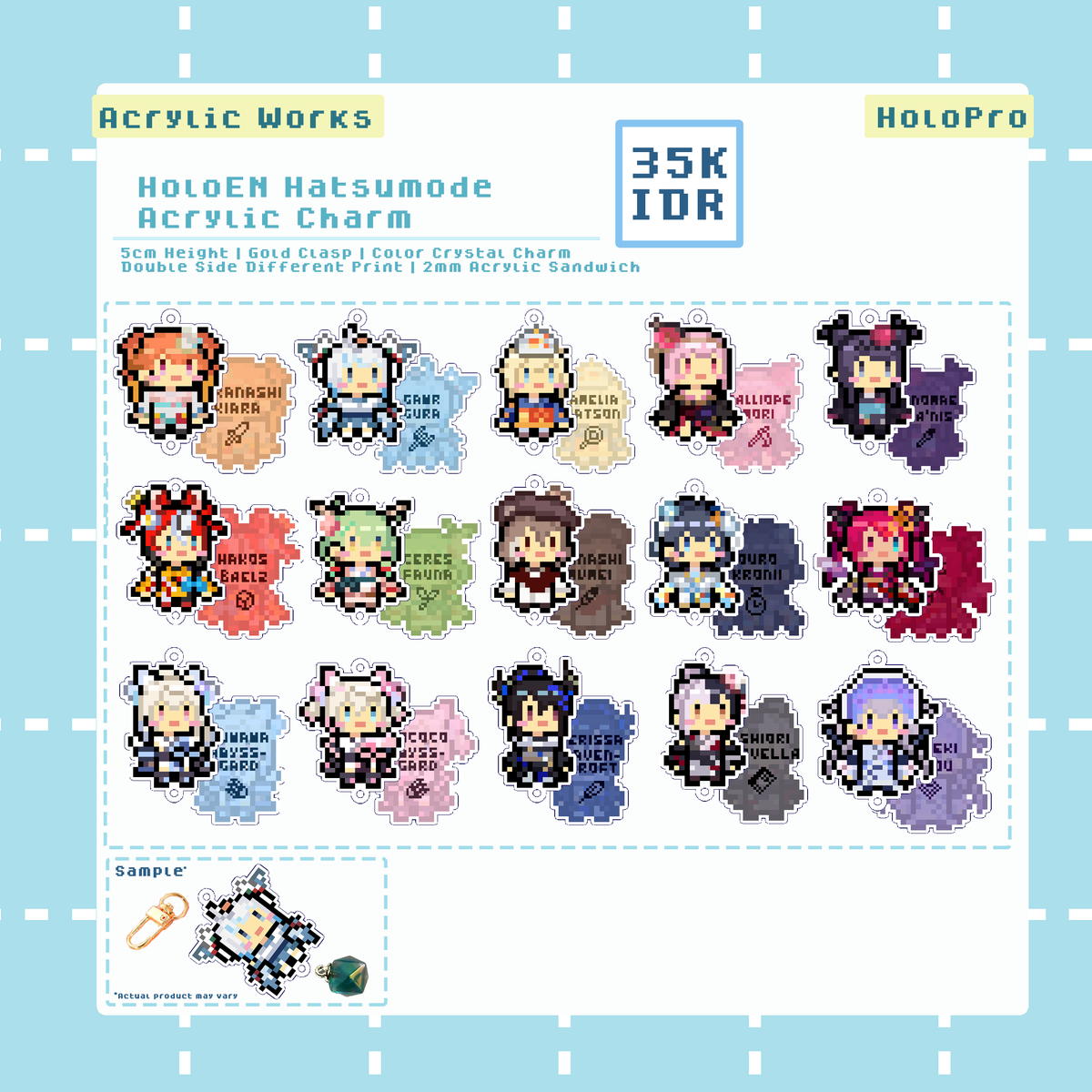 logitq's tweet photo. ✨Pikuseru #CF18 OPEN PO &amp; GIVEAWAY ✨

🗺️#comifuro18 ICE BSD
📅11  May 2024 (Satudrday only)
🌟Fandom: HoloPro, Nijisanji, OC, Etc
🪑Table: K30 - B

🛒PO Pick up &amp; Mail Order
15-20 April 2024
https://t.co/D8X6t6Kn2W 

🎁GA
❤️&amp;🔁 to get 100K worth merch of ur choice for 2 winner https://t.co/s47D6UNv1u