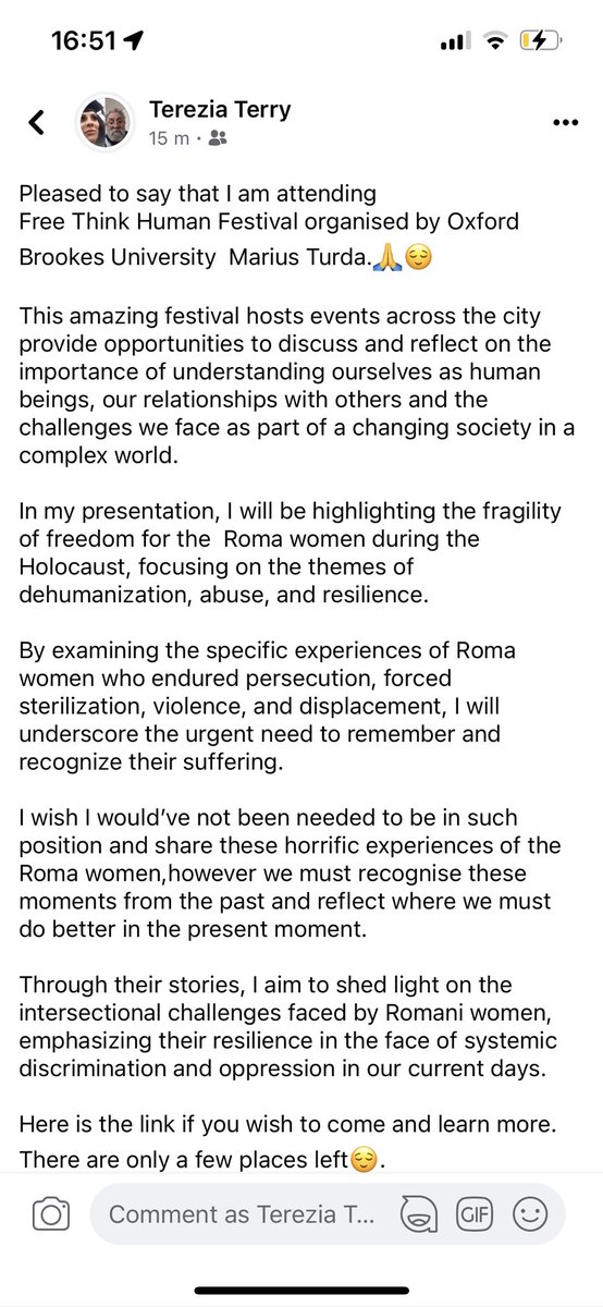 Pleased to say that our founder @TereziaRostas will be attending @ThinkHumanFest organised by @mariusturda . If you are around and would like to learn more,please join us. There’s only a few places left 😌🙏 eventbrite.co.uk/e/racism-eugen…