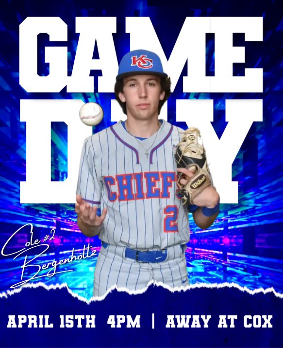 Kemps_Baseball's tweet photo. GAME DAY! Come out to Cox at 4pm to support our Baseball team 

 #together #baseball #kempsvillebaseball #kempsville #kempsvillechiefs #kempsvillehighschool #gameday https://t.co/wjksv35uVj