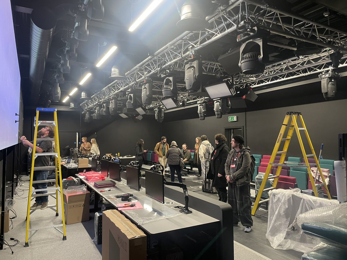 An exclusive sneak peek of @StaffsUni’s new esports facilities which are nearing completion and will shortly be available for esports students to use