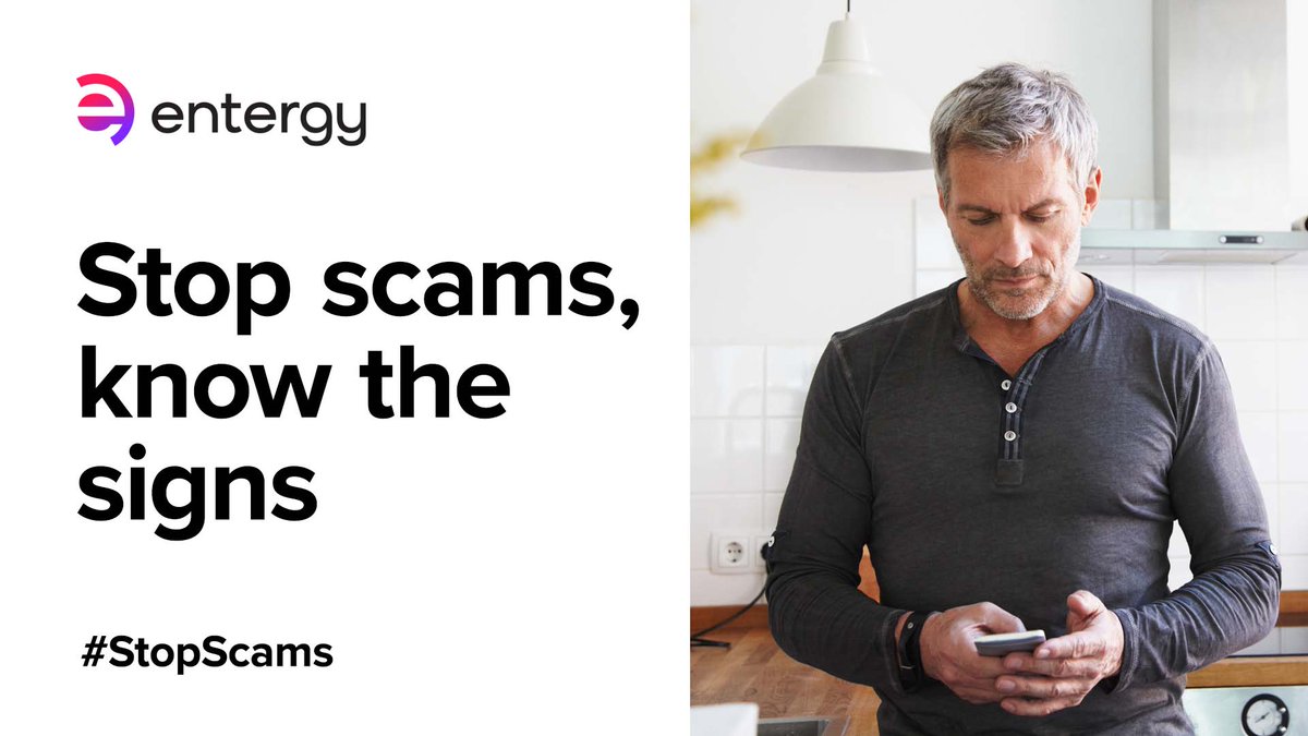 #KnowtheSigns to #StopScams. If you receive a suspicious request:

☑️ Slow down
☑️ Verify
☑️ Stop the scam

Learn more ➡️ enter.gy/6016wfeVq

#WePowerLife