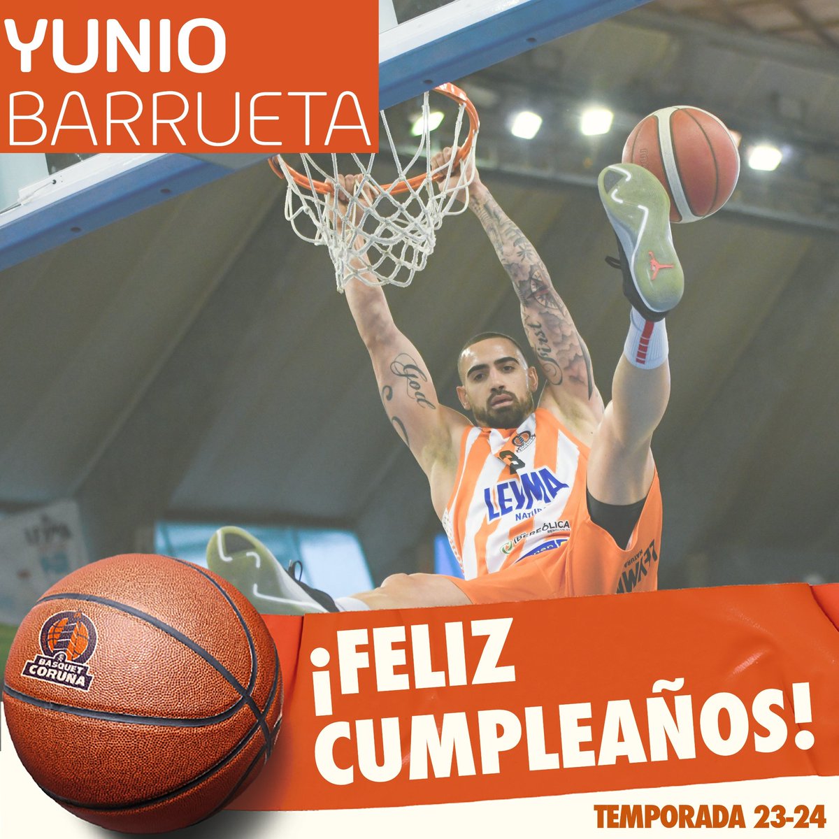 Hoy nuestro "Superman" 🦸🏻 favorito está de cumpleaños y queremos desearle un gran día 🥳

¡Muchas felicidades, <a href="/DSBG_23/">Yunio Barrueta</a>! 🫂🧡

Esperamos que disfrutes mucho con tu regalo de ayer 🤪