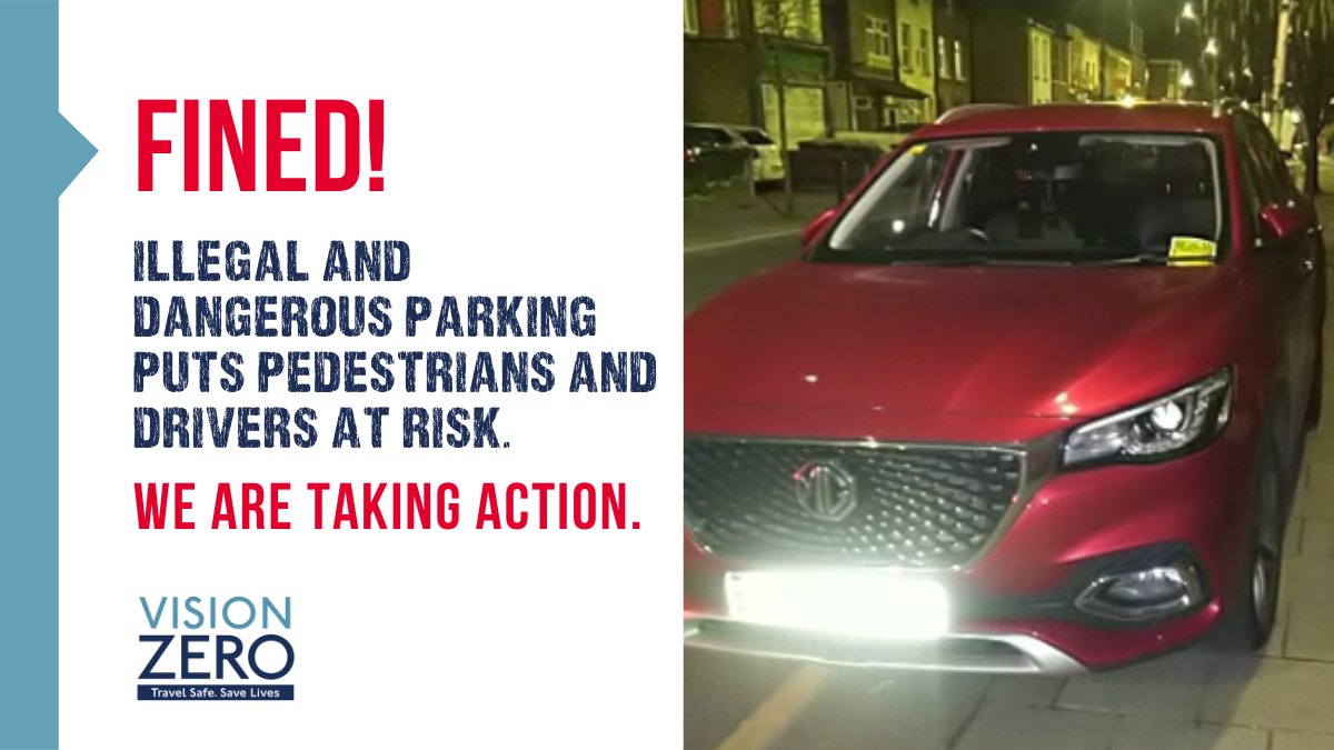 🚗 In March, we issued 212 late-night parking fines for cars parked where they shouldn't be.

🚫 This behaviour will not be tolerated in #Haringey. 

We are working hard to cover more areas to reduce anti-social and dangerous parking. 

#VisionZeroLDN