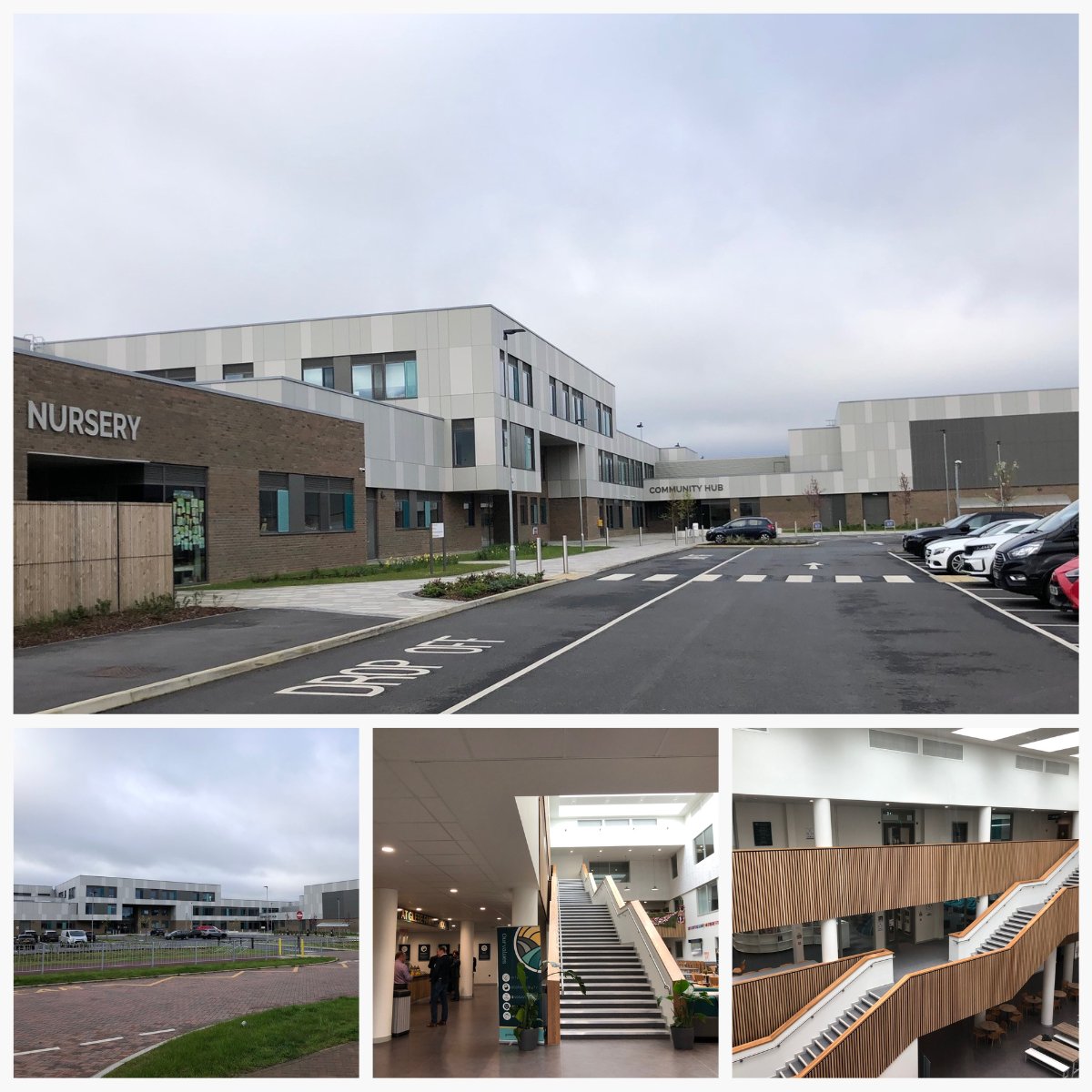 Great visit to Glebe Farm School - Milton Keynes’ first fossil fuel-free ‘all-through’ School and hear from the team @morgansindallc @curriebrown @mkcouncil @synergy_arch @aecom #community #miltonkeynes #education #futuregenerations #design #construct #innovate #sustainable