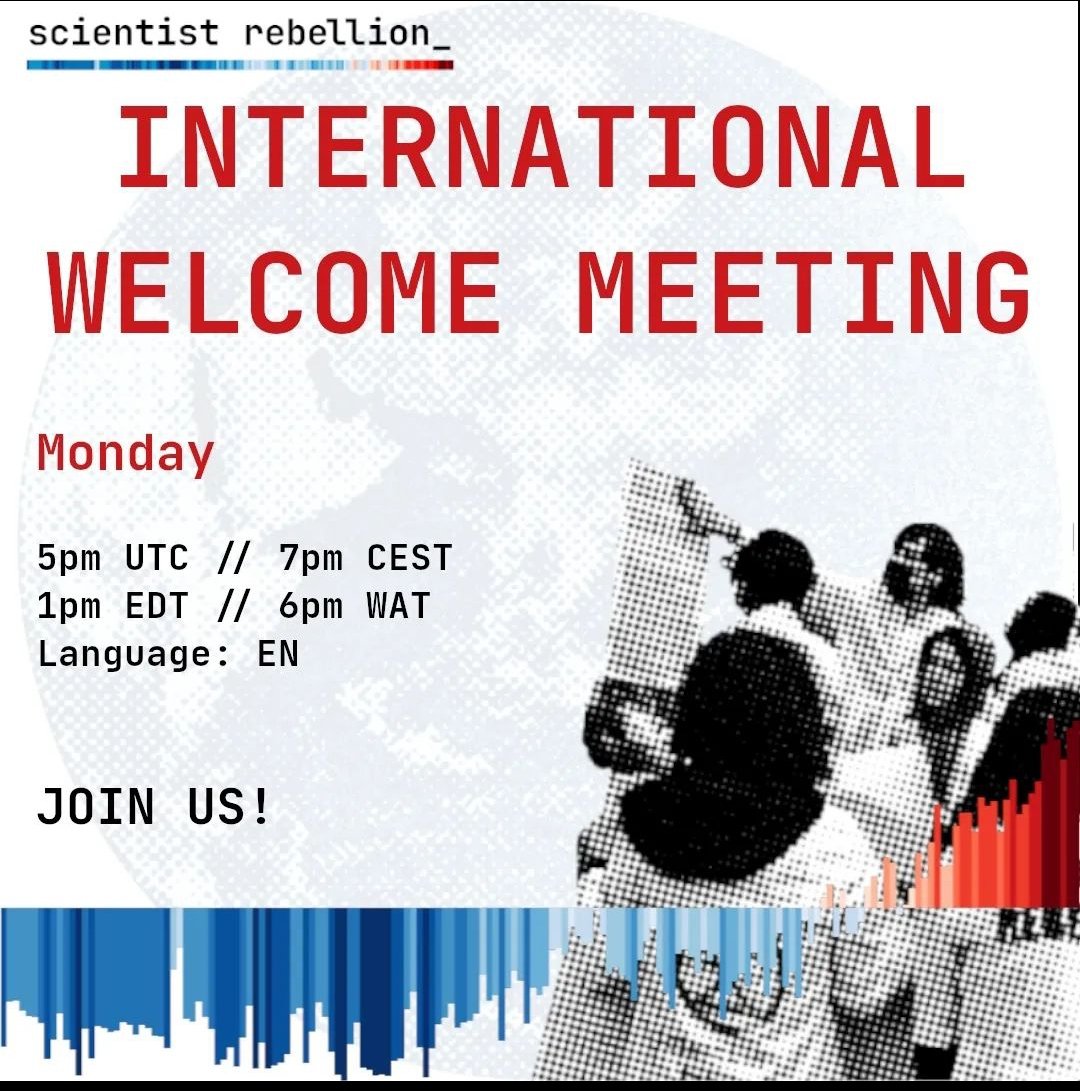 WELCOME MEETING HAPPENING TODAY In a world that wants us silent in our offices, we want to be loud together! Join our global welcome meeting today and learn about your role in fighting the climate crisis. Stand Up, Speak Up, Rise Up! us06web.zoom.us/meeting/regist…