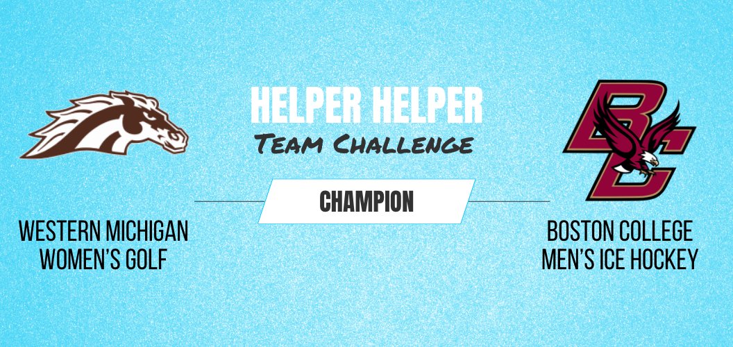 These final two teams will face off this week to see who will take home the Helper Helper team Challenge title! #helperhelper #helperhelperapp #beahelper #communityengagement