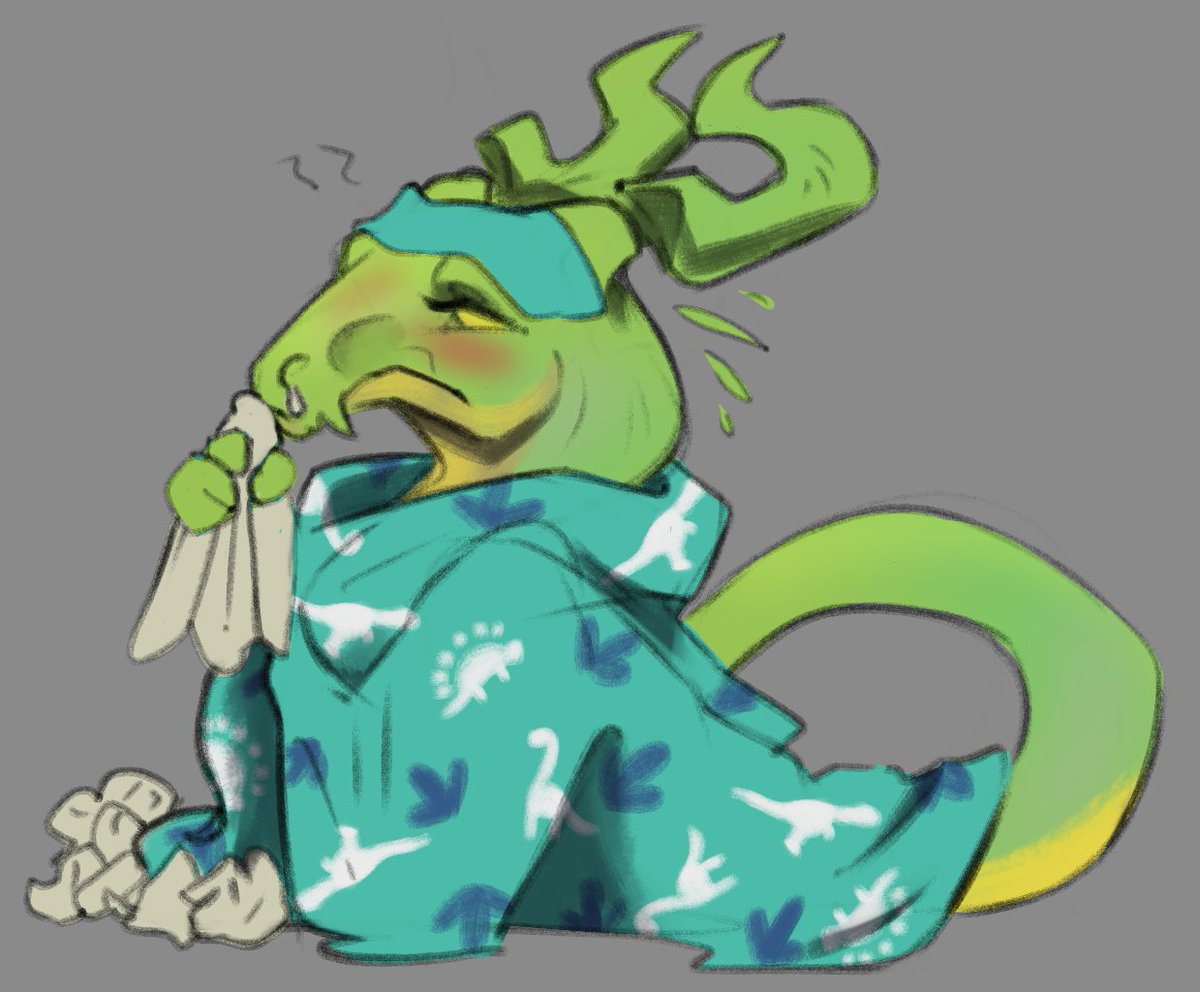 AmbriArts's tweet photo. Heya! Sorry for the inactivity for a while.

I was in the middle of moving and caught Covid + a lung infection to boot. I'm fine, recovering and the gift art for the follower raffle is almost done. 

Thank you for your patience. ☺️🥴 https://t.co/G0uGKH67Y2