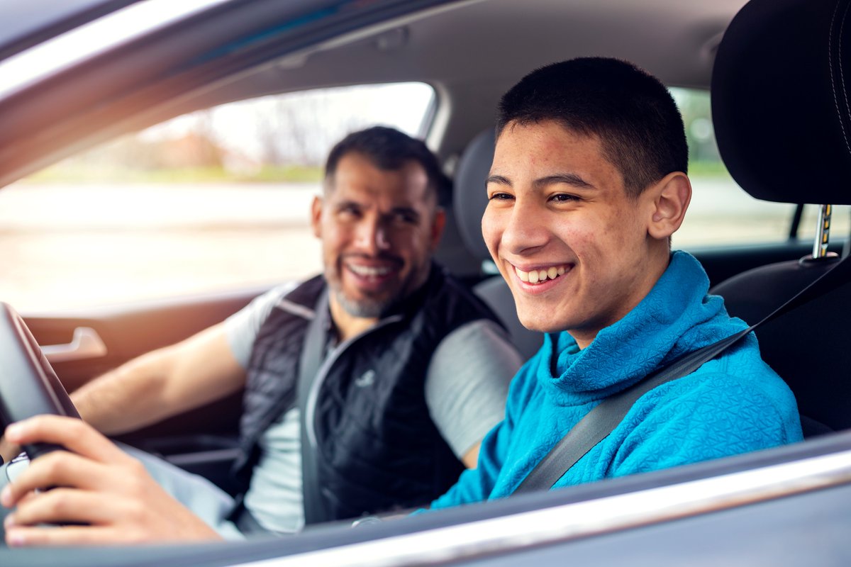 It’s #DistractedDrivingAwarenessMonth, so we are reminding all parents and guardians to help keep your teen safe on the road by making sure they #JustDrive, because car crashes are a leading cause of preventable death for teens. #DDAM