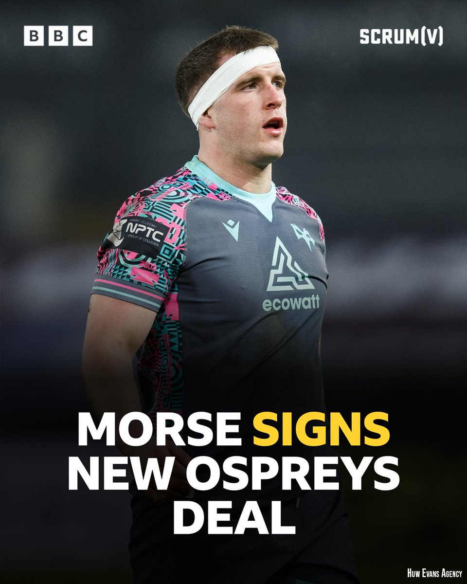 Wales Under-20s number eight Morgan Morse has capped a breakthrough season by signing a new Ospreys contract.

#BBCRugby #Ospreys