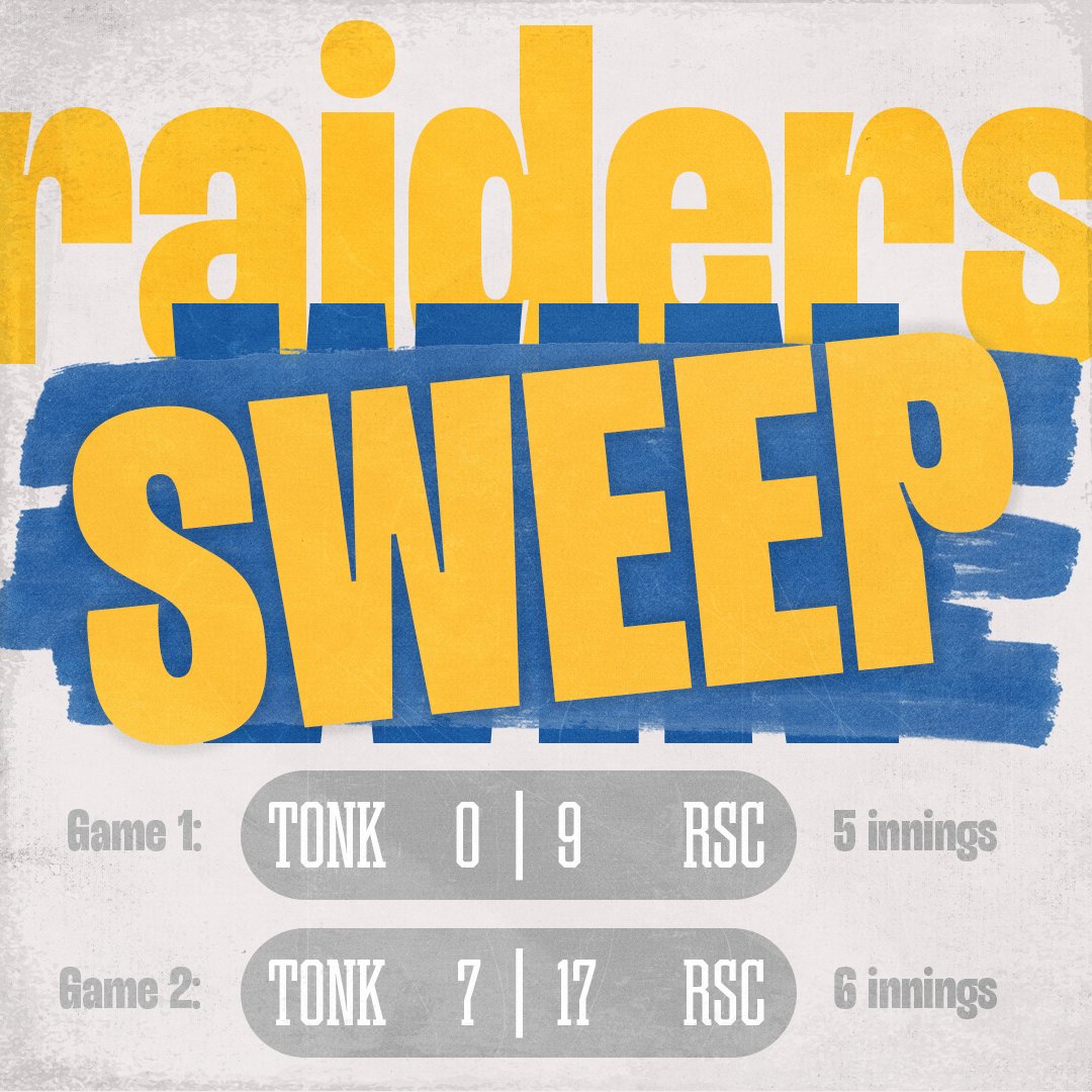rscraiders's tweet photo. ๐บ๐๐๐ ๐๐๐ ๐ ๐๐๐๐
๐๐๐๐๐๐๐
๐๐ ๐๐ ๐ ๐น๐๐๐
๐๐โพโ๏ธ๐ฅ
#RaiderSweep | #RaiderVictory https://t.co/rdcxJ6AFTU