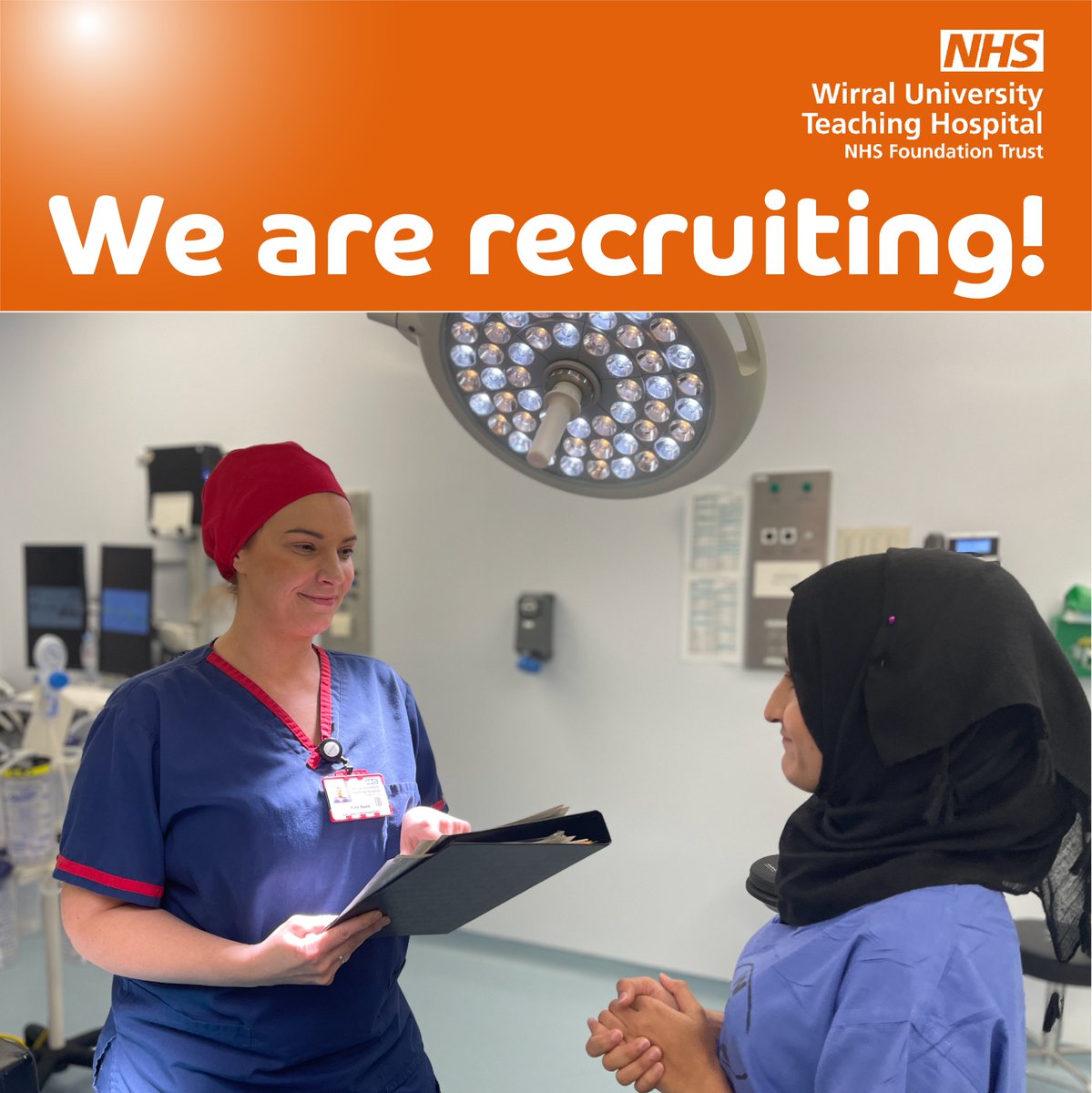 We are currently recruiting a Theatre Specialty Lead - General Surgery, Breast, Urology & Pain. The Clatterbridge theatres are GIRFT accredited & have been nominated for a HSJ award for collaboration with The Countess of Chester as part of the Cheshire and Mersey collaborative.