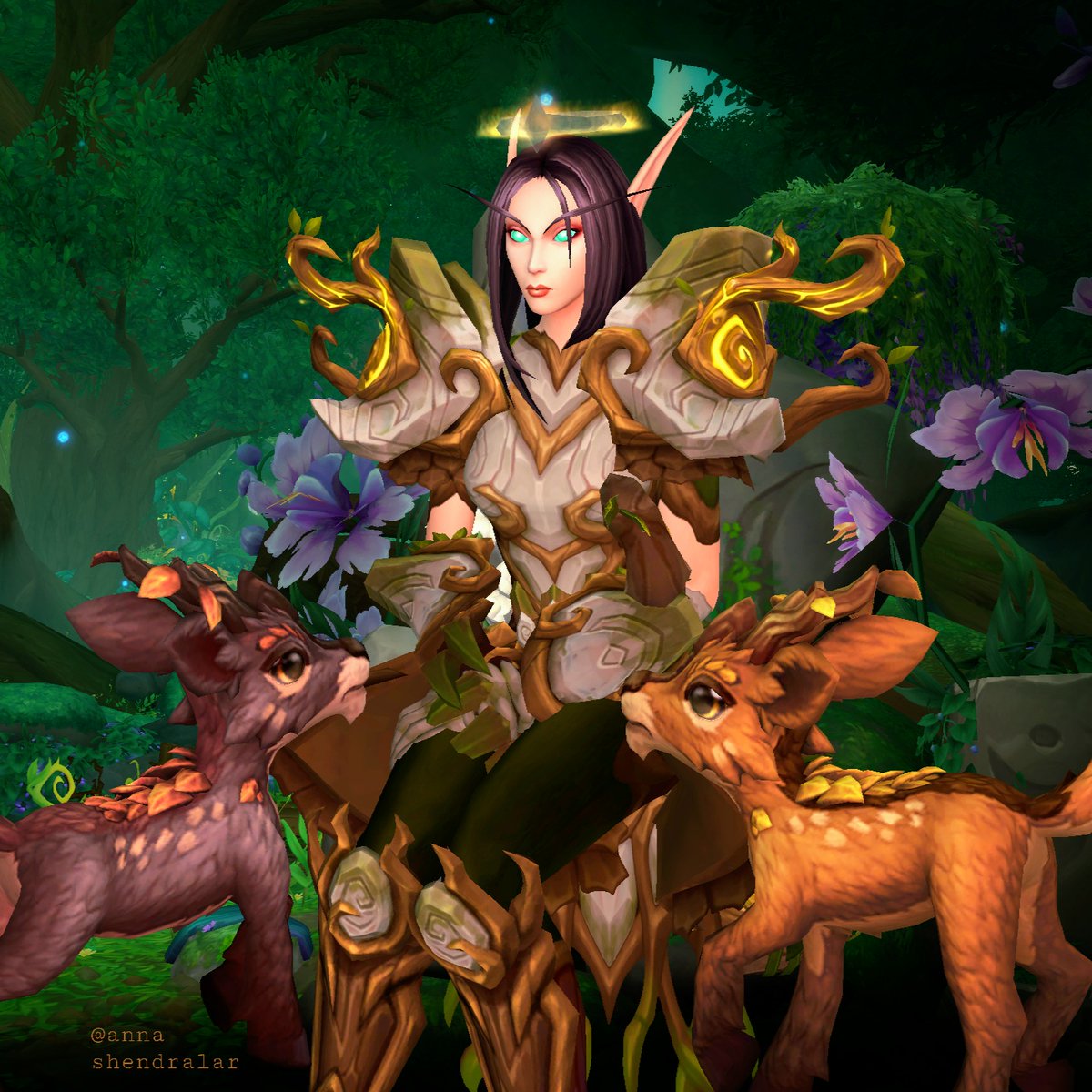 @Warcraft Matching not only with scenery🦌

Lovely #MogMonday Everyone!

#warcraft #wowshare #Dragonflight