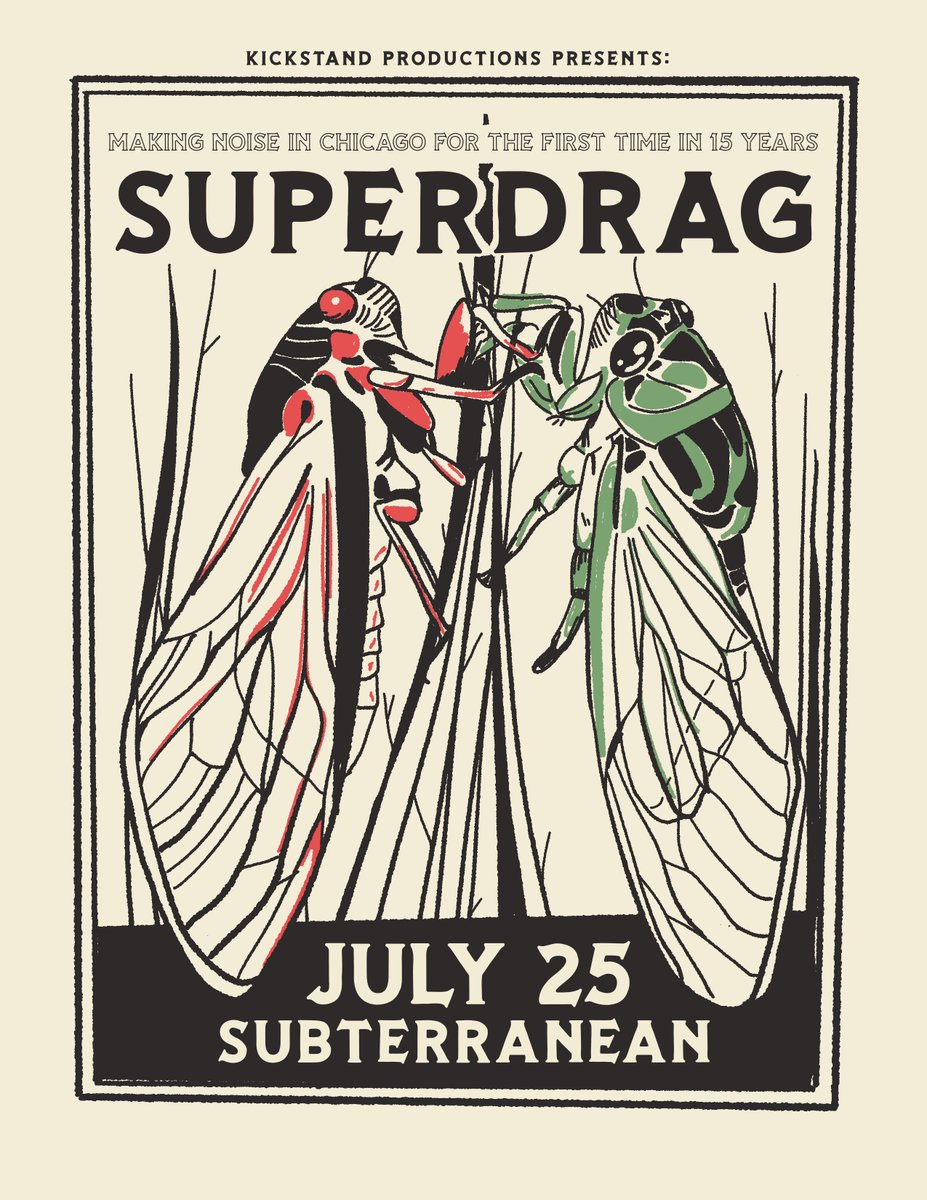 🌩 JUST ANNOUNCED 🌩 @superdrag_sound at @subtchicago on Thurs., July 25! 🎟 Tickets on sale FRIDAY at 10AM >> bit.ly/3PPA362