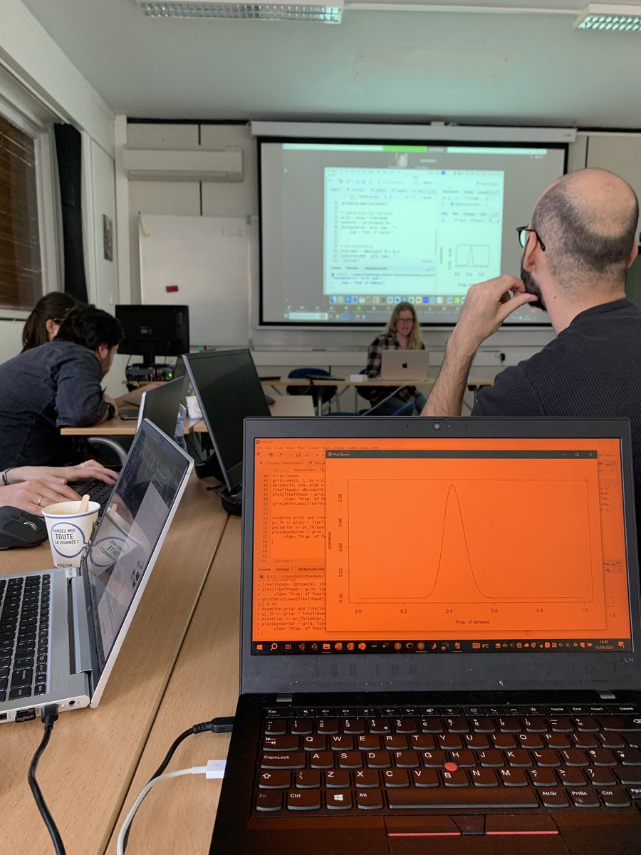 sarahnilaaa's tweet photo. Thank you for introducing the basics of Bayesian in R. It was very useful!

Thank you @ehbea2024 for organising this workshop 😊 https://t.co/MFOlJei66p