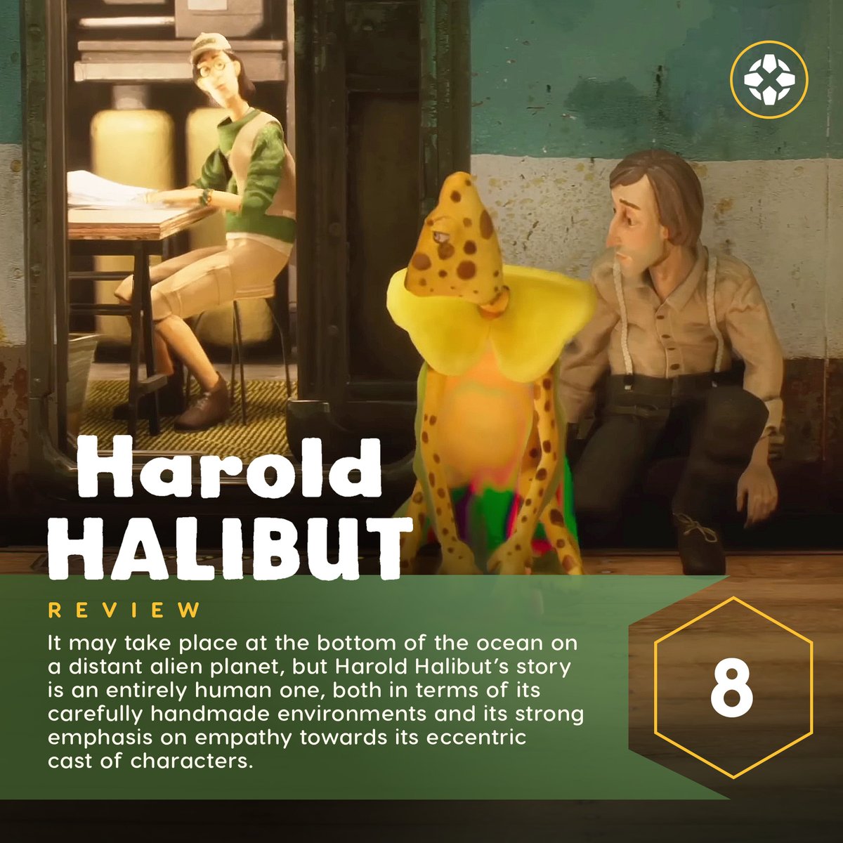 Harold Halibut is a wholesome, handcrafted adventure with plenty of heart.

Our review: bit.ly/43XJGFu