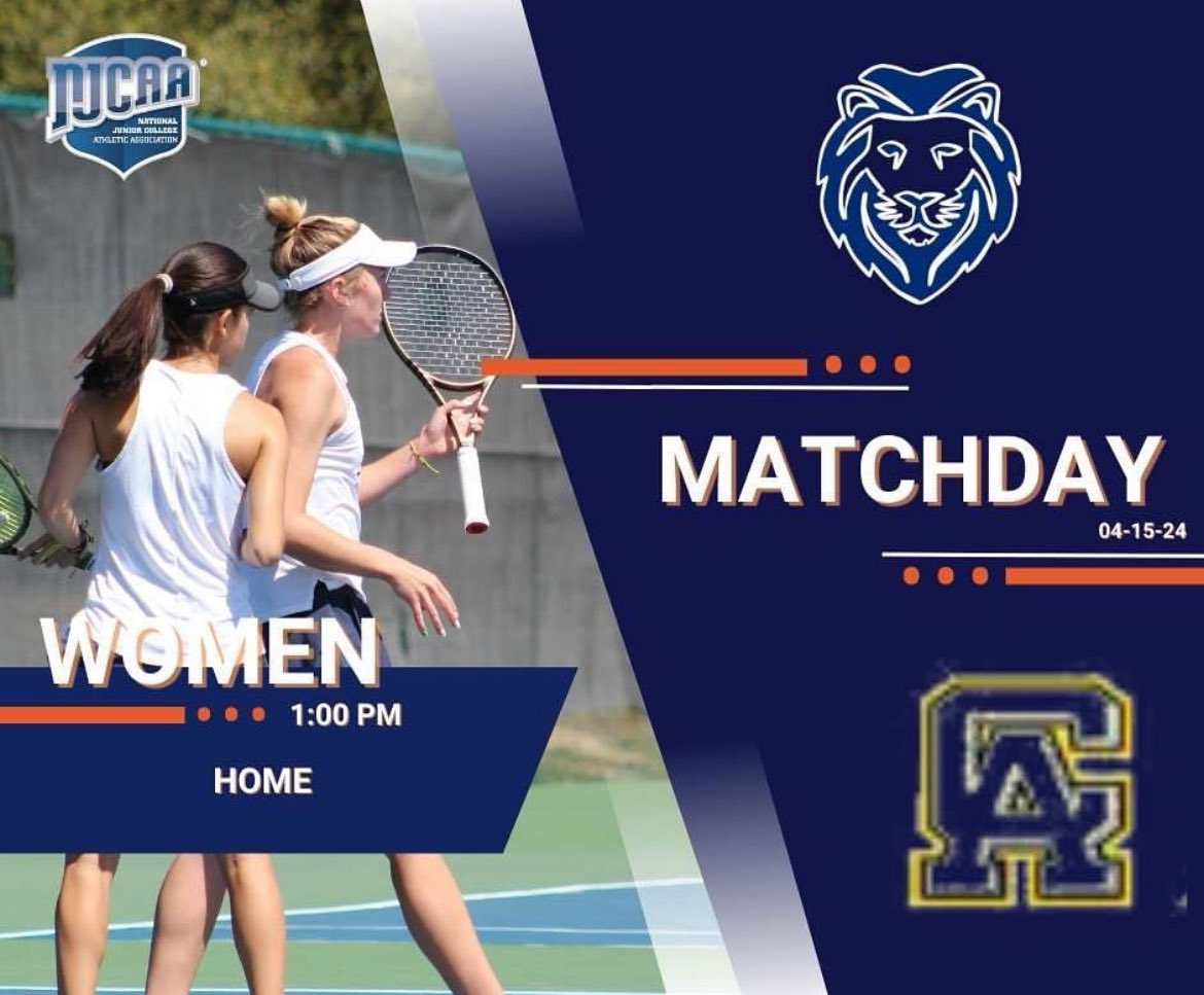 Home match for Lady Lions Tennis today starting at 1 PM! #GoLions #wscctennis