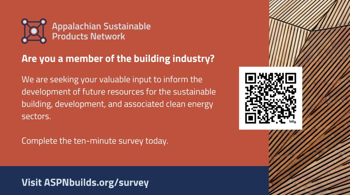 Are you a builder, building owner, manufacturer, researcher, or other support entity related to sustainable building? Take our survey today and share your thoughts on how to best support the sustainable building industry’s future: buff.ly/3TTaxy2