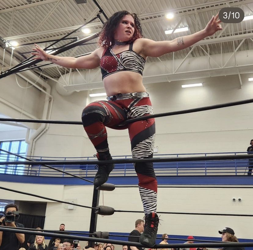 Masha Slamovich returned to MAW yesterday as the surprise entry for the triple threat match yesterday against Laynie Luck and Brittnie Brooks.