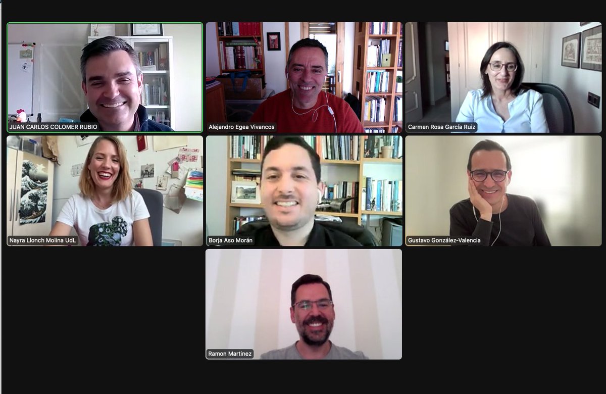 Termina la reunión organizativa del consorcio #index210 

Revistas #openaccess #freeofcharge en #español trabajando por el área de didáctica de las ciencias sociales.

Pronto seremos más 😍

<a href="/FECYT_Ciencia/">FECYT</a> <a href="/ScimagoJR/">SCImago Journal & Country Ranking</a> <a href="/dialnet/">Dialnet</a> <a href="/Latindex/">Latindex</a> <a href="/Clarivate/">Clarivate</a>