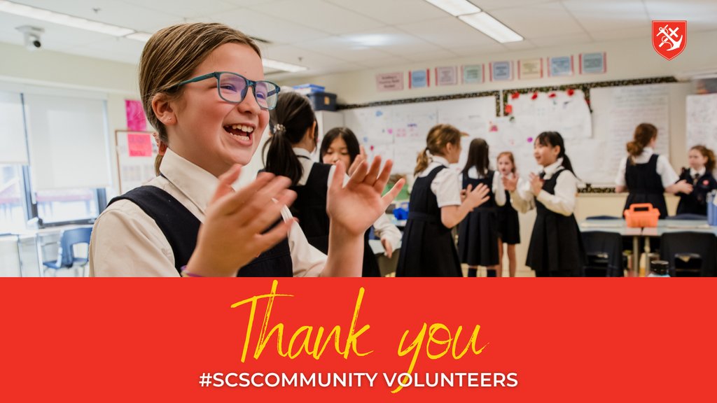 It's National Volunteer Week! This year's theme is #EveryMomentMatters. Thank you to the #SCSCommunity for the efforts and time you have put in. Your involvement helps us nurture our Clementines to become courageous, compassionate leaders and changemakers. #NVW2024