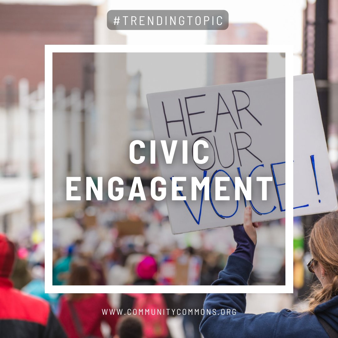 #CivicEngagement nurtures #Belonging and #CivicMuscle and empowers people to tackle collective challenges and improve vital #CommunityConditions. Click to learn more about civic engagement and explore dozens of newly-curated resources: bit.ly/49qT8lP